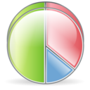 chart, diagram, pie icon