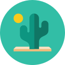 desert svg vector icon