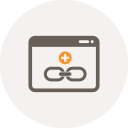 add, anchor, browser, connect, hyperlink, link, link building svg vector icon