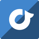gloss, media, rdio, social, square svg vector icon