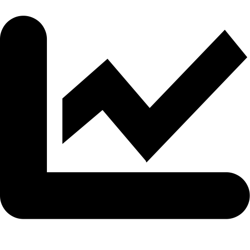Line Chart svg vector icon
