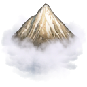 mount, taranaki icon