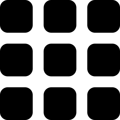 Grid svg vector icon