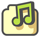 music, shared icon