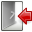 door, exit, log out icon