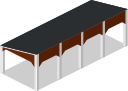 barn svg vector icon