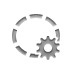 selection,elliptical,gear icon