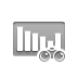 audio,volume,bars,binoculars icon