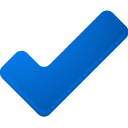 b, checkmark icon
