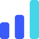 analytics, bar, business, chart, graph, statistics svg vector icon