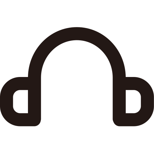 Headset svg vector icon