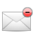 mail,delete icon