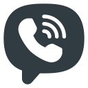 logo, media, social, viber svg vector icon