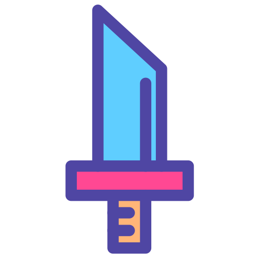 Knife svg vector icon