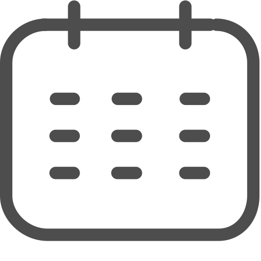 Calendar svg vector icon