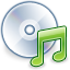 audio, cd icon