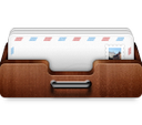 inbox, shelf icon