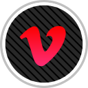 media, online, social, vimeo svg vector icon