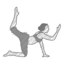 body, exercise, fitness, health, meditation, pose, yoga svg vector icon