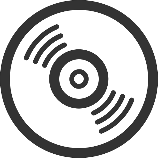 Vynil svg vector icon