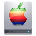 apple, hdd icon