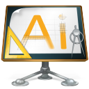 illustrator,old,school,learn,education,teaching,teach icon