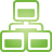 basic, green, map, site icon