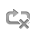 repeat,cross icon