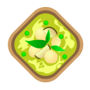 curry, food, green, thai svg vector icon