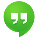 hangouts, messages icon