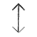 arrow, arrows, direction, move, navigation, slide svg vector icon