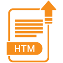document, extension, file, folder, format, htm, paper svg vector icon