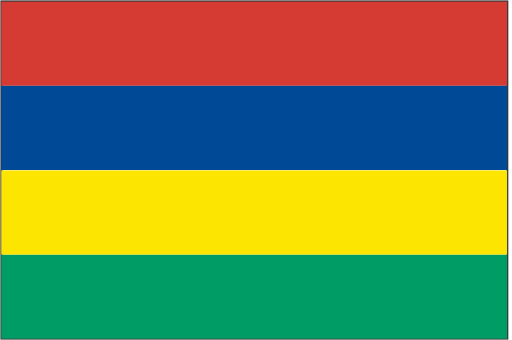 Mauritius svg vector icon