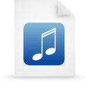 blue, document, file, paper icon