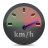 kmh, speed icon
