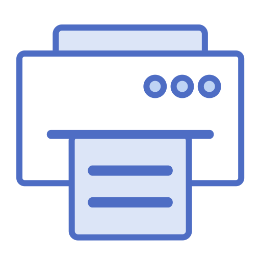 Printer svg vector icon