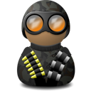 night,vision,camouflage,black icon