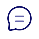 chat, conversation, direct message, message, pm, talk svg vector icon