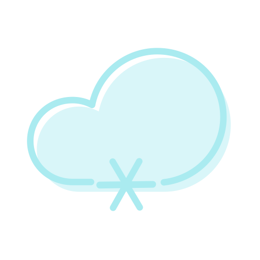 Heavy Snow svg vector icon