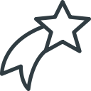bethlehem, christmas, star svg vector icon