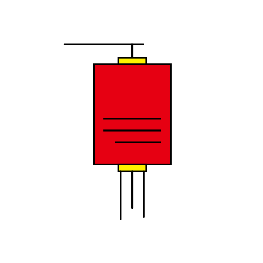 Square Lantern svg vector icon