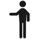 behaviour, communication, human, male, man, talk svg vector icon