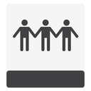 hdd, share, white icon
