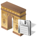 arcodeltriunfo,save icon