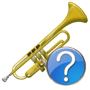 trumpet,help,instrument icon