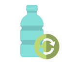plastic,bottle,refresh icon