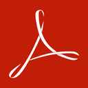 acrobat, adobe, reader icon