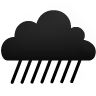 sleet,black icon