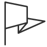 1, flag icon