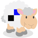 delicious, sheep, social network svg vector icon